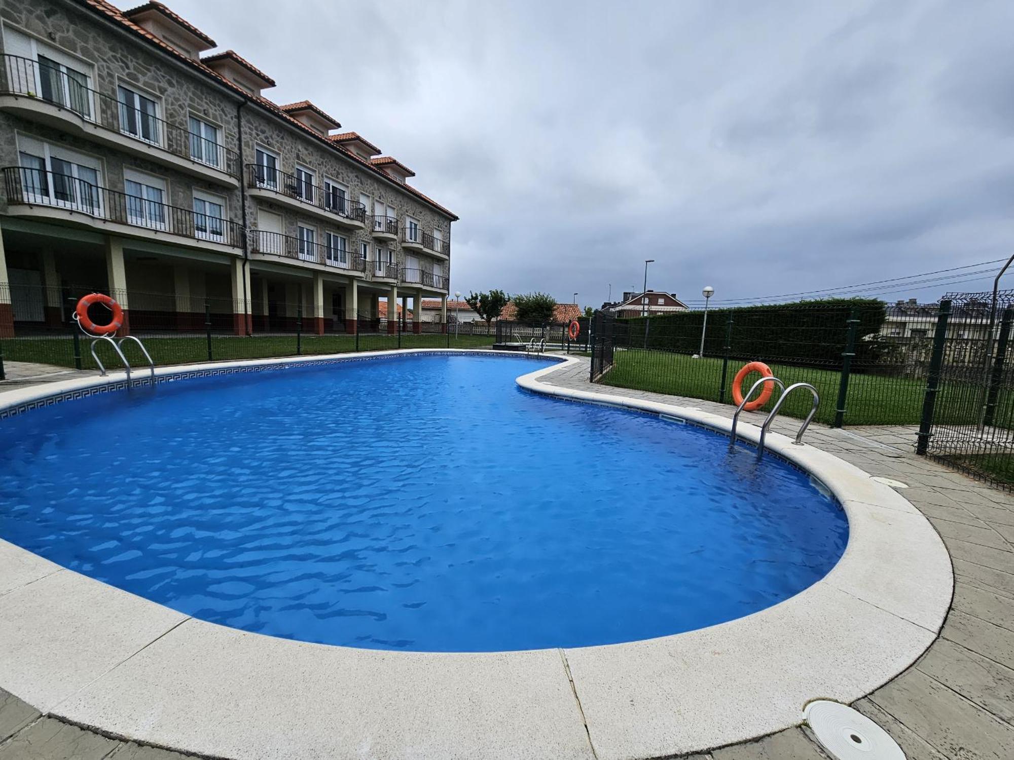C12A01 Coqueto Apartamento Con Piscina Y Garaje Suances Exteriér fotografie